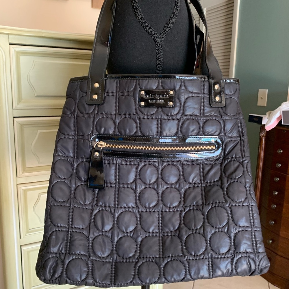 Kate Spade quilted tote - Picture 1 of 2
